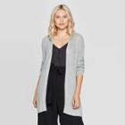 Women's Long Sleeve Open Layer Cardigan - A New Day