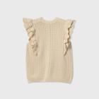 Women's Plus Size Crewneck Crochet Pullover Sweater - Who What Wear Cream 1x, Women's, Size:
