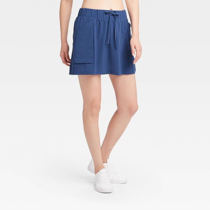 Women's Move Stretch Woven Skorts 16 - All In Motion Blue