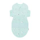 Happiest Baby Snoo Sack Swaddle Wrap - Blue Green With Planets Stars On Wings -