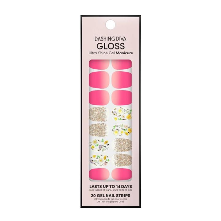 Dashing Diva Gloss Palette Nail Art Kit - Floral Ambition