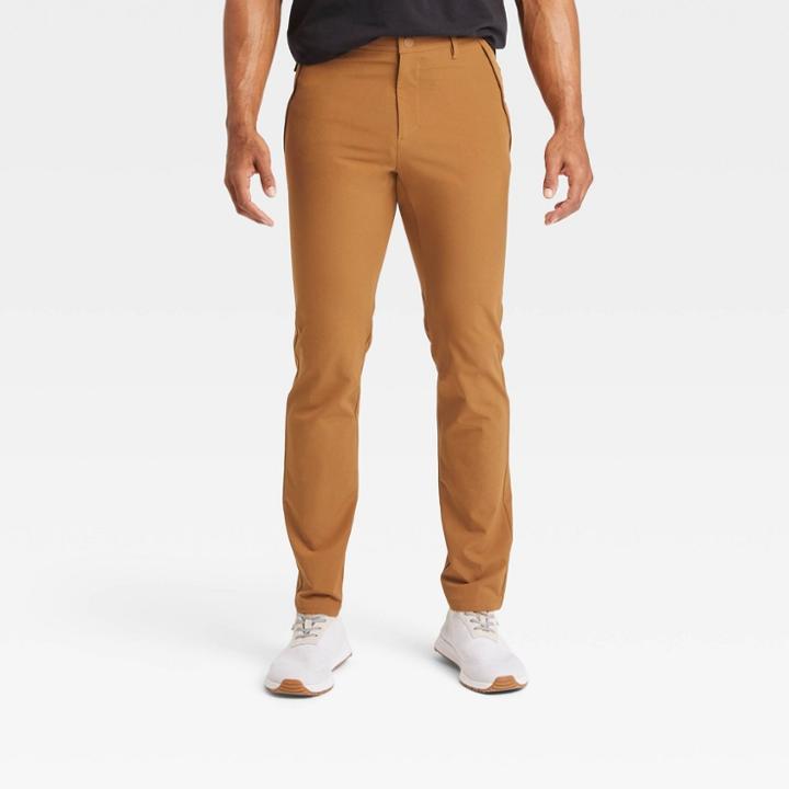 Men's Travel Pants - All In Motion Brown