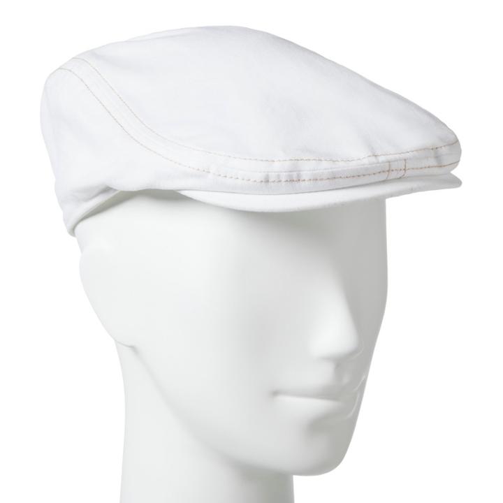 Northern Cap Men's Driving Hat White