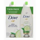 Dove Go Fresh Cucumber And Green Tea Body Wash Twin Pack