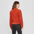 Women's Corduroy Jacket - Universal Thread Orange