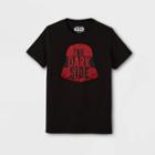 Boys' Star Wars The Dark Side Flip Sequin Short Sleeve Graphic T-shirt - Black