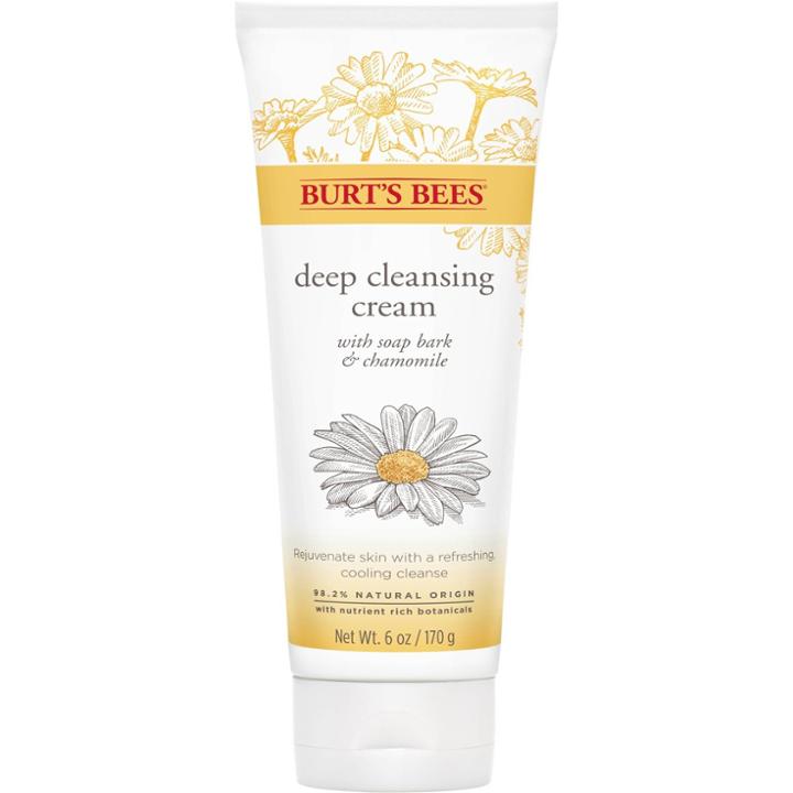 Burt's Bees Soap Bark And Chamomile Deep Cleansing Cream - 6 Oz, Adult Unisex