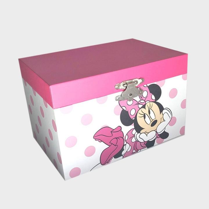 Minnie Mouse Musical Jewelry Box, Grey