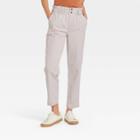 Women's High-rise Tapered Pants - Universal Thread Gray