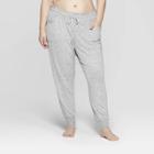 Women's Plus Size Perfectly Cozy Lounge Jogger Pants - Stars Above Gray