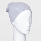 Women's Cashmere Beanie - A New Day Gray Heather