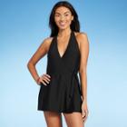 Kona Sol Women's Wrap-front Swim Dress - Kona