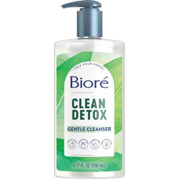 Biore Clean Detox Face Cleanser