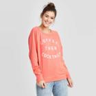 Women's Coffee Then Cocktails Sweatshirt - Grayson Threads - Blush Pink
