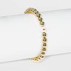 Sugarfix By Baublebar Initial 'z' Stretch Bracelet - Gold