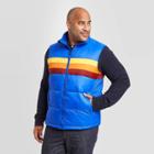 Men's Tall Sleeveless Puffer Vest - Goodfellow & Co Blue