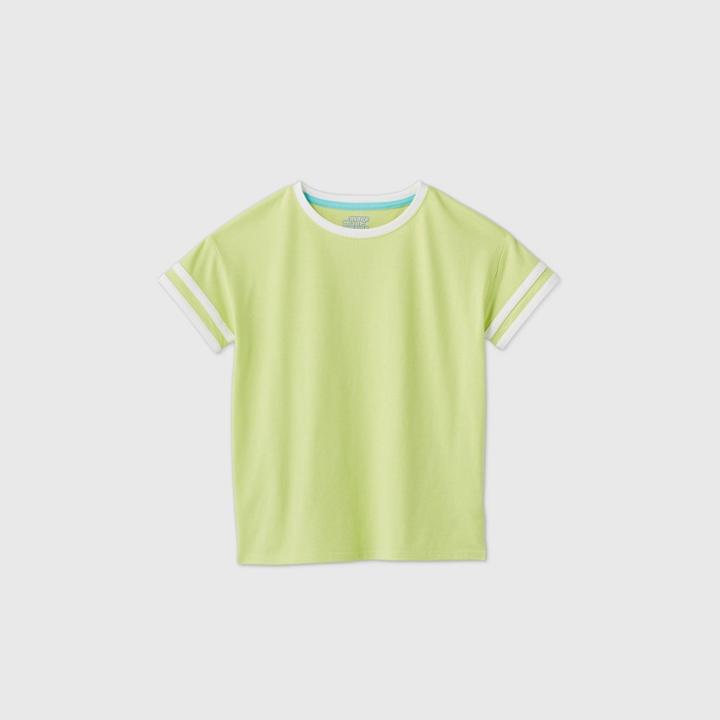 More Than Magic Girls' Short Sleeve Cropped Ringer T-shirt - More Than