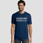 Hanes Men's Short Sleeve Graphic T-shirt - Bright Navy