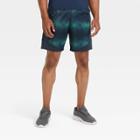 Men's Basketball Shorts - All In Motion Blue Heather