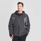 Men's Big & Tall Ski Puffer Jacket - C9 Champion Black Xxxl,