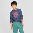 Boys' Beast Mode Sweatshirt - Cat & Jack Navy