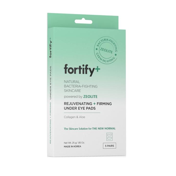 Fortify+ Natural Bacteria-fighting Skincare Rejuvenating And Firming Under Eye Pads