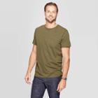Men's Standard Fit Slub Pocket T-shirt - Goodfellow & Co Late Night Green