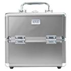 Soho Ipop Silver Four Drawer Beauty Case, Clear