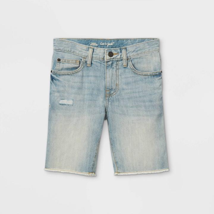 Oversizeboys' Jean Shorts - Cat & Jack Light Wash