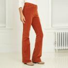Women's High-rise Flare Corduroy Pants - Universal Thread Rust