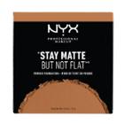 Nyx Professional Makeup Stay Matte But Not Flat Powder Foundation Deep Olive