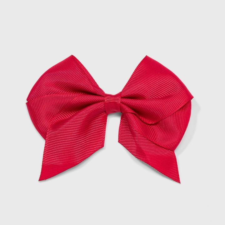 Girls' Bow Hair Clip - Cat & Jack Red