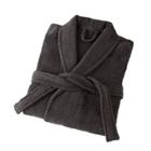 Martex Large Terry Bath Robe Gray -