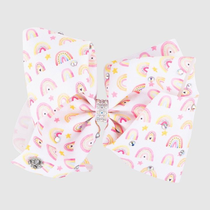 Nickelodeon Girls' Jojo Siwa Rainbow Bow Hair Clip