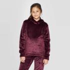 Girls' Luxe Fleece Hoodie - C9 Champion Maroon Xs, Girl's, Red