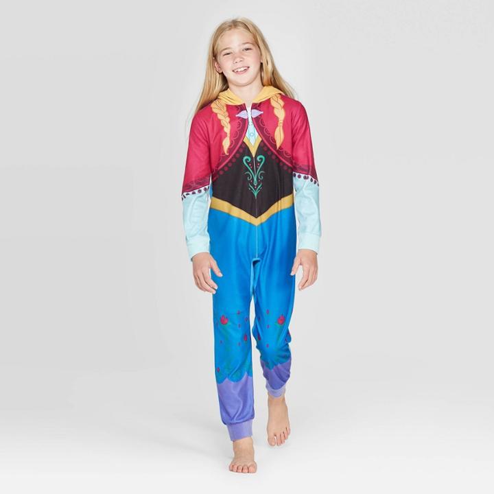 Girls' Frozen Blanket Sleeper Union