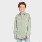Boys' Woven Utility Button-down Shirt - Art Class
