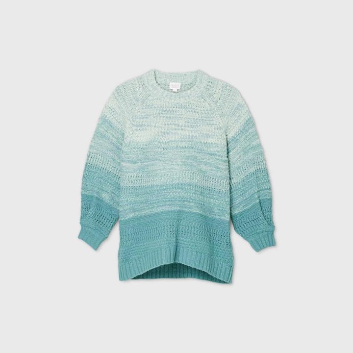 Maternity Pullover Sweater - Isabel Maternity By Ingrid & Isabel Blue