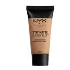 Nyx Professional Makeup Stay Matte But Not Flat Liquid Foundation Caramel