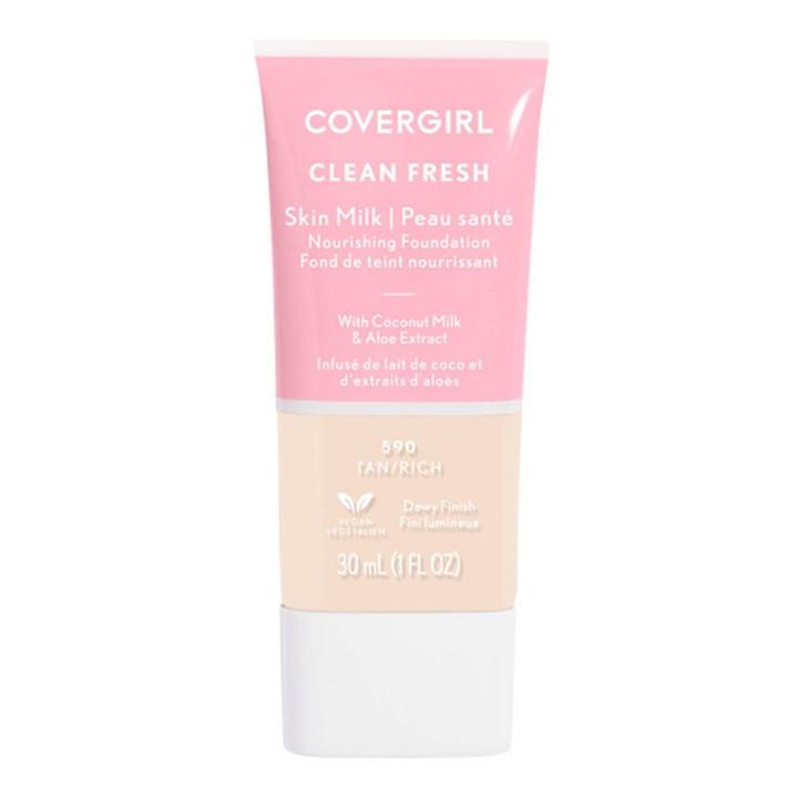 Covergirl Clean Fresh Skin Milk Tan/rich Foundation