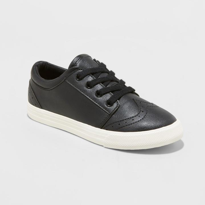 Boys' Warren Dress Sneakers - Cat & Jack Black