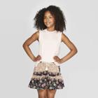 Girls' High Neck Tank Top - Art Class Pink Xl, Parlor Pink