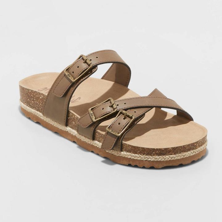 Women's Mad Love Hillary Footbed Sandals - Brown