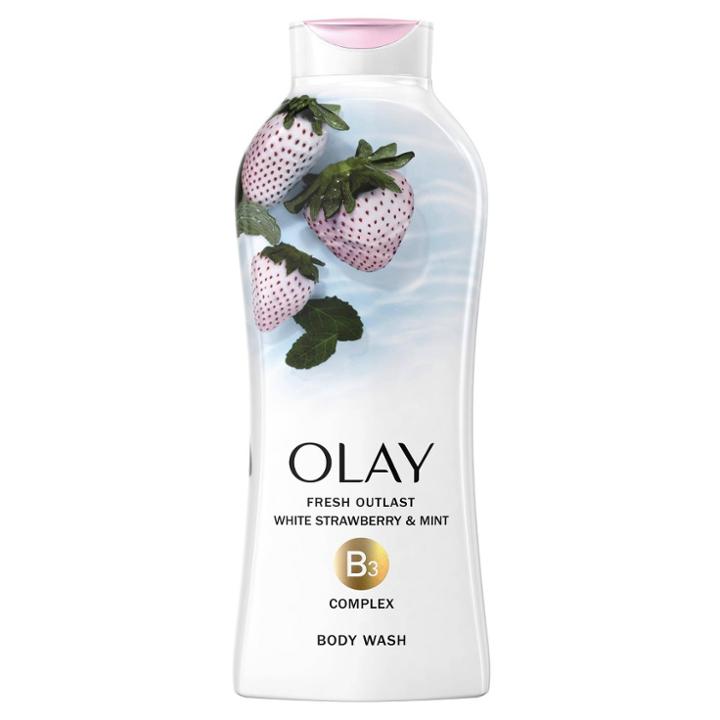 Olay Fresh Outlast Body Wash White Strawberry & Mint