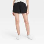 Women's Mid-rise French Terry Shorts 3.5 - All In Motion Black