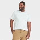 Men's Tall Tie-dye Short Sleeve Novelty Crewneck Jersey T-shirt - Goodfellow & Co