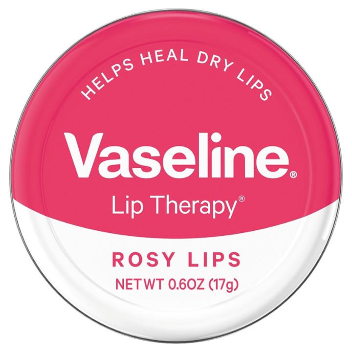 Vaseline Lip Therapy Rosy Lips Lip Balm Tin