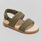 Toddler Boys' Cairo Sandals - Cat & Jack Green