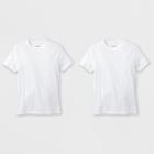 Petiteboys' 2pk Short Sleeve T-shirt - Cat & Jack White