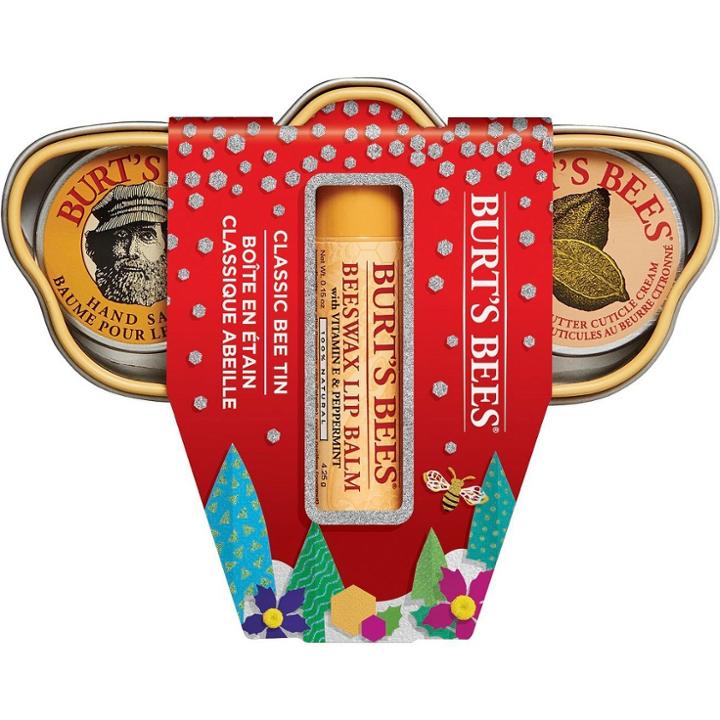 Burt's Bees Lip Balm And Tin Holiday Gift